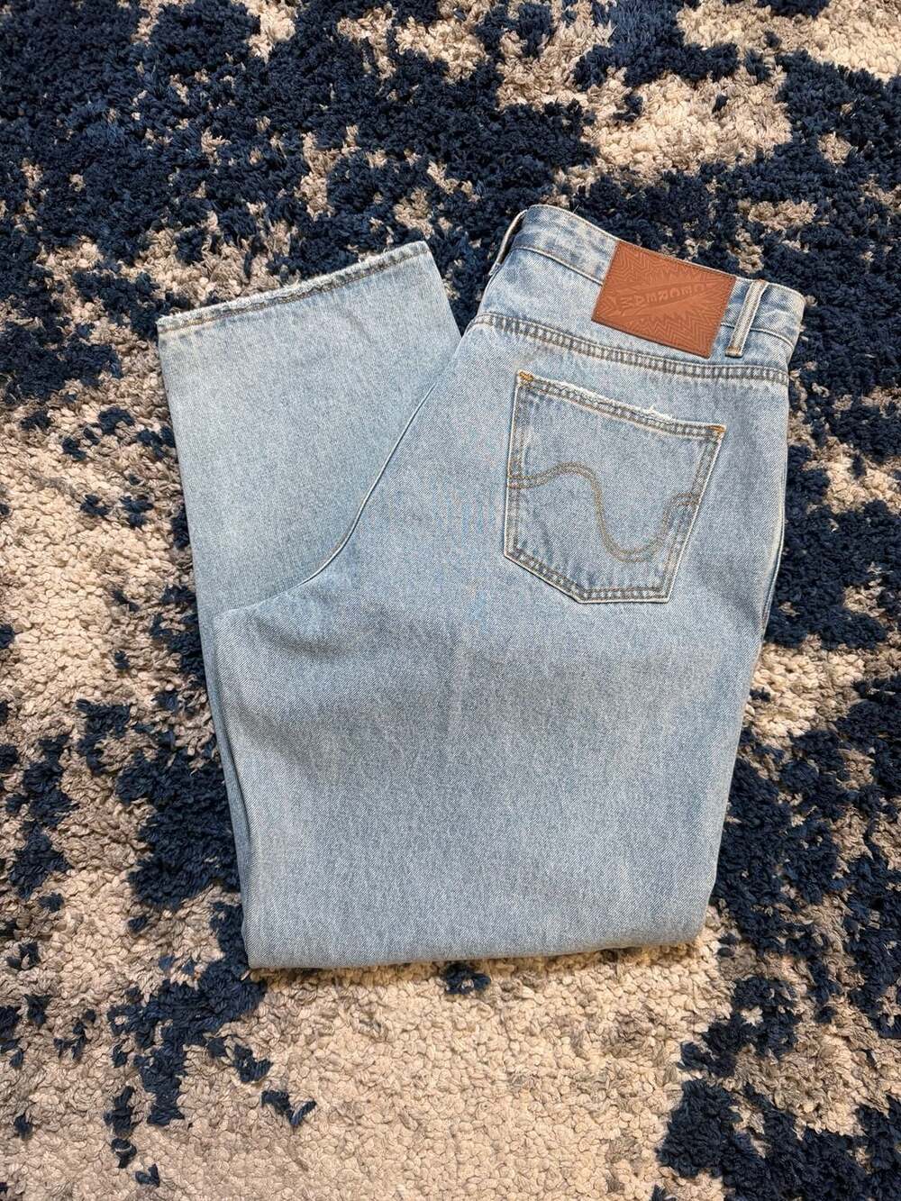 Billionaire Boys Club Icecream Running Dog Jeans Size 36 Light Wash Denim